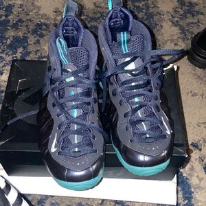 Navy and Teal Sneakers